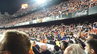 ⚽ HIMNO COMUNITAT VALENCIANA Cantado en MESTALLA · Valencia CF vs Athletic Club de Bilbao [upl. by Aneladdam]