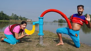 Top New Comedy Video Amazing Funny Video 😂Try To Not Laugh Episode 293 By Busy Fun Ltd [upl. by Samaria611]