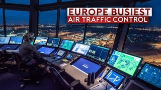 Inside Europes Busiest Air Traffic Control  Amsterdam [upl. by Nnairet498]