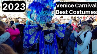 Venice Italy Venice Carnival 2023 Best Costumes Show [upl. by Eon]