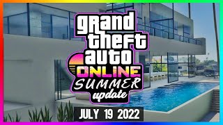 GTA 5 Online Summer DLC Update  RELEASE DATE  Cops N Crooks July 2022 Liberty City Map GTA V [upl. by Atnom]