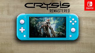 Crysis Remastered  Nintendo Switch Lite Gameplay [upl. by Pierson]