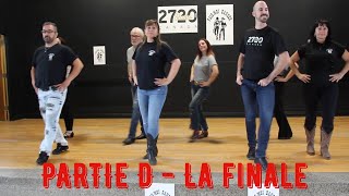 Tutoriel LAmérique pleure  Les Cowboys Fringants  DANSE EN LIGNE [upl. by Egidio]