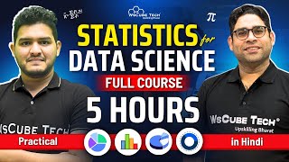 Statistics for Data Science Full Course for Beginners in 5 Hours  Probability and Statistics 2024 [upl. by Nico]