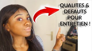 QUALITES amp DEFAUTS POUR UN ENTRETIEN [upl. by Colson40]