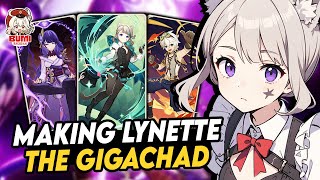 Easy WIN Using Lynette Hypercarry  Genshin TCG [upl. by Cavanaugh]