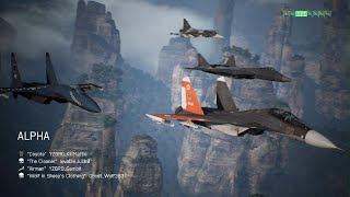 ACE COMBAT 7 Team Death Match Su30SM [upl. by Nonohcle]