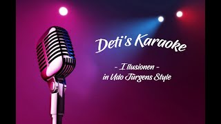 Illusionen  Udo Jürgens  Karaoke [upl. by Elleinnad]