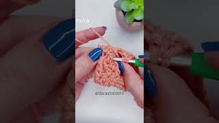 How to Crochet the Alpine Stitch Part 6 4 crochet [upl. by Ahsykal]