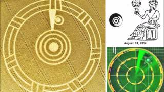 CROP CIRCLE ☼ Ark Lane nr Stroud Green Essex UK  reported 82914 [upl. by Dorothi]