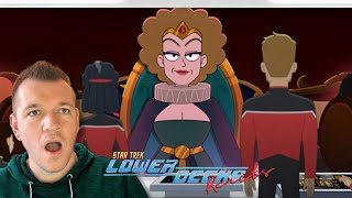 Lower Decks  S2 Ep 7 The Virgin King First Time Watching [upl. by Tlevesoor460]