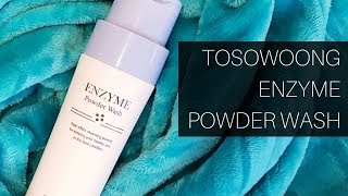 TOSOWOONG ENZYME POWDER WASH REVIEW [upl. by Winzler442]