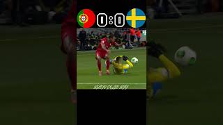 Portugal vs sweden 32 match highlights shorts football ronaldo worldcup youtube [upl. by Lyrej978]