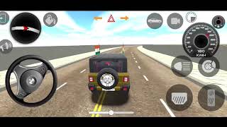 Dollar Song Modified Mahindra Thar  Indian Car Simulator 3D [upl. by Nydia]