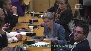 Sandrine Rousseau soutien la commission d’enquête sur les violences commises dans le cinéma [upl. by Roddie]