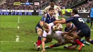 6 Nations Rugby 2014 France vs England 1 Feb Full Match English Commentary [upl. by Jerrie188]