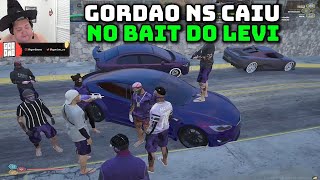 VISÃO DO GORDAONS FALANDO COM LEVI SOBRE O PROBLEMA DO CARRO E CAINDO NO BAIT DO PORTO [upl. by Emogene]