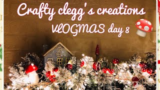 VLOGMAS 2023 Day 8 Christmas has come to crafty clegg’s [upl. by Carleton244]