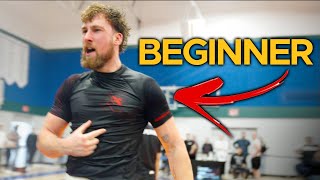 A Jiu Jitsu Beginners FIRST White Belt Competition [upl. by Ezra]