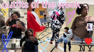 what I wear in a week to NYC high school [upl. by Dine]