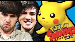 HOT PICS OF POKEMON Gametime w Smosh [upl. by Mcdowell]