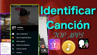 4 Mejores Aplicaciones para identificar Canciones  ANDROID 2021 [upl. by Rockwell]