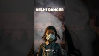 Why Shocking Delhi Pollution 😱shorts delhi delhipollutionnews [upl. by Bonner]