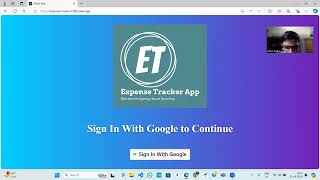 Expense Tracker App Explaination [upl. by Ragse]