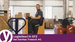 Lehre als Logistikerin bei Sanitas Troesch AG [upl. by Nomae414]