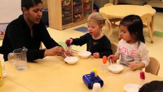 Preschool Science Experiment at Bright Horizons [upl. by Nnaassilem202]