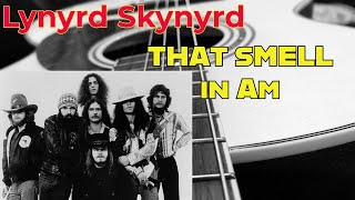 Lynyrd Skynyrd  That Smell Backing Track in Am [upl. by Yllas844]