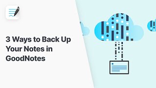 3 Ways to Back Up Your Notes in GoodNotes [upl. by Manson996]