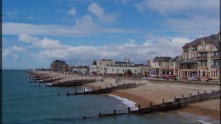 GOING FOR A WALK Down BOGNOR Regis town centre and beach on a summer 23°c hot day 🥵 [upl. by Noevart]