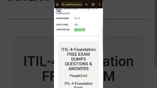 How To Use ITIL 4 Foundation Exam Practice Tests A StepByStep Guide [upl. by Aytida]