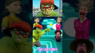 Squid Game Exe Nick Hulk Exe Mr Beast Exe Scary Teacher Exe  Coffin Dance  Tiles Hop EDM Rush [upl. by Corie]