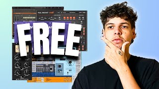 Best FREE Plugins For 2024 Making Beats In FL Studio [upl. by Iem453]