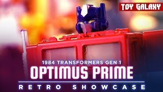 1984 Transformers Generation 1 Optimus Prime  Retro Showcase 3 [upl. by Forward]