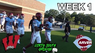 CARVER VS WHITEWATER HIGH SCHOOL FOOTBALL IN THE STATE OF GEORGIA [upl. by Akehsar]