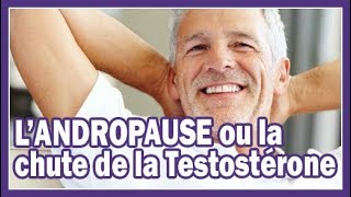 Conseils en naturopathie  Landropause ou la chute de la testostérone [upl. by Estrella938]