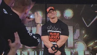 WWE Network John Cena makes a surprise return at Royal Rumble 2008 [upl. by Snahc]