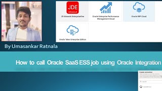 OIC Session37 Invoke SaaS ESS job using Oracle Integration  Get ESS Job Status  Retry Lgoic [upl. by Nnylyram]