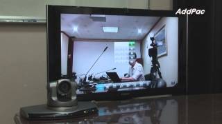 HD Video Conference APHVC500  AddPac [upl. by Ailemor325]