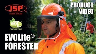 EVOLite Forester  Forestry Safety Helmet Hard hat  Tree Surgeon  Groundwork Video [upl. by Erda]