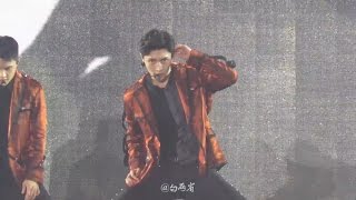 白两省 160930 EXOrdium Hangzhou Monster  Wolf  Ment 张艺兴 Zhang Yixing LAY Focus [upl. by Keane]