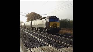 Historic Edinburgh At Christmas Northern Belle Railtour Passing Through Northallerton class57 [upl. by Whitcomb]