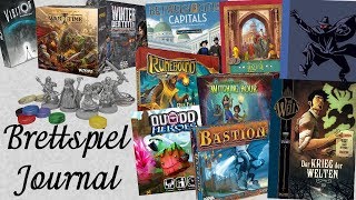 Spiele Journal 04082017 News rund um Brettspiele und Comics [upl. by Meadow229]