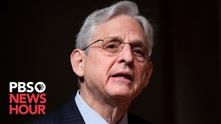 WATCH LIVE Attorney General Merrick Garland holds news briefing to discuss market manipulation [upl. by Krysta]