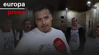 El delegado de CGT Pedro Mercader afirma que quotser neutral es apoyar al genocidioquot [upl. by Analle341]