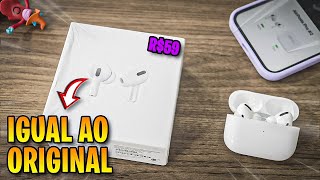 COMPREI o TAL AIRPODS PRO 3 de R59 da SHOPEE PRESTA ou NÃO É idêntico ao ORIGINAL [upl. by Cinimmod]