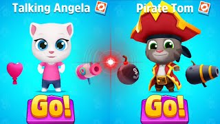 Talking Tom Bomb Raider New Update  Danger Hank Pirate Tom Angela Top Android Games [upl. by Niko]